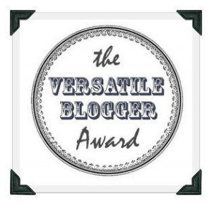I'm giving myself an honorary Versatile Blogger award for this one, but not to worry, I'm not nominating anyone today ;-)