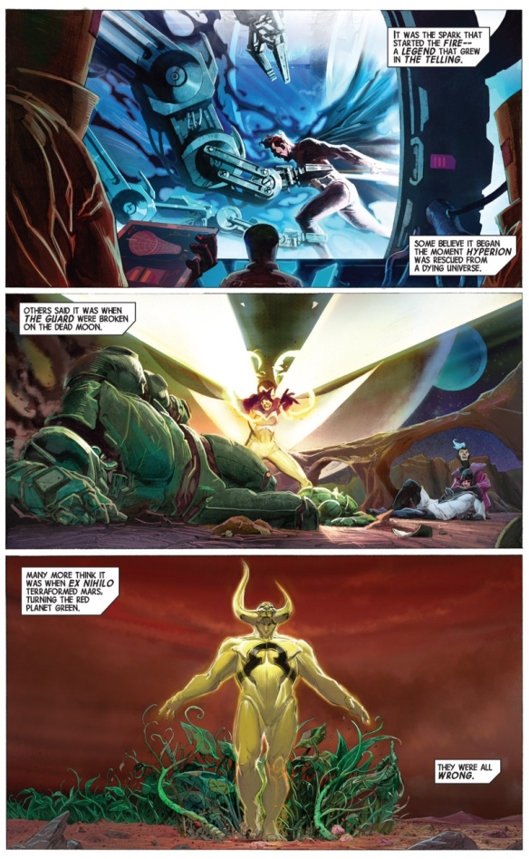 From Avengers #1 by Jonathan Hickman