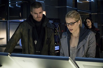 Team Arrow searching for Ra's